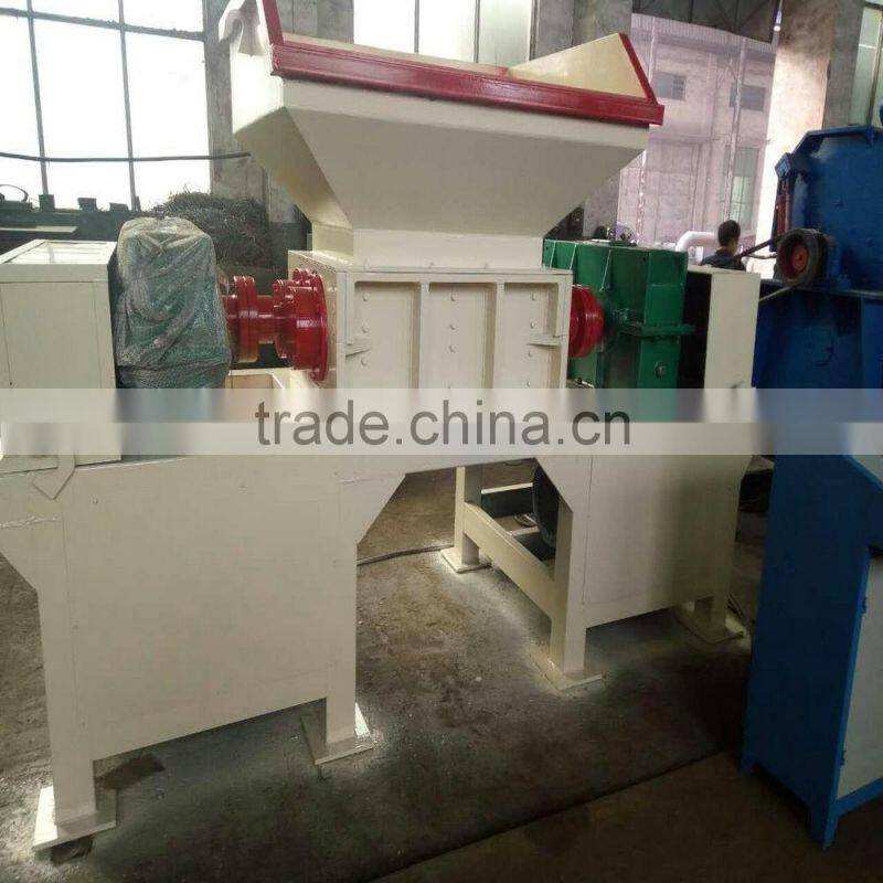 DeRui Energy Saving Woven Bag Shredder Machine/ Fish Net Shredder Machine Wechat: 835019127