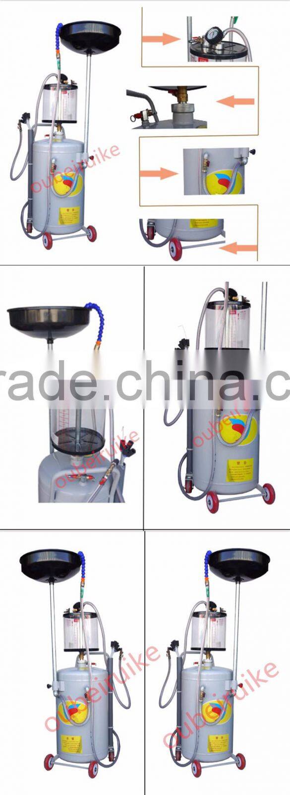 80L Portable Pneumatic Oil Draining & Collecting Machine