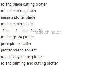 roland vinyle blade cutting plotter