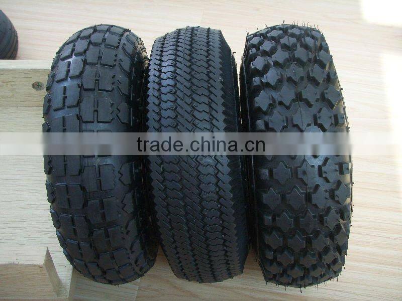 pneumatic wheel 10"x 4.10/3.50-4 Good Price & Good Quality