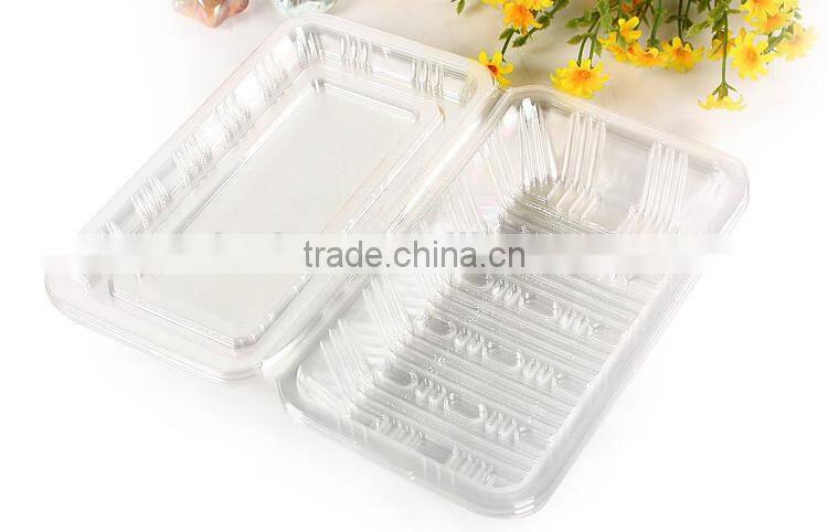 disposable cookies plastic container