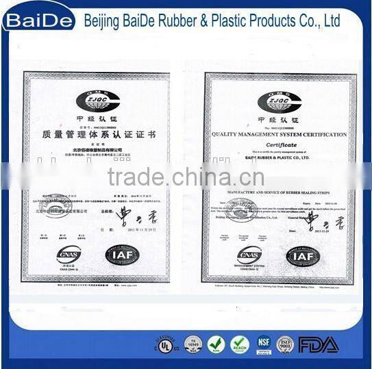 manufacturer rubber noise rubber strip / edge strip