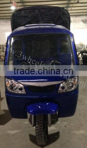 2014 China new design 3 wheel gas motor scooter for adults,3 wheel truck for sale,closed cabin cargo tricycle