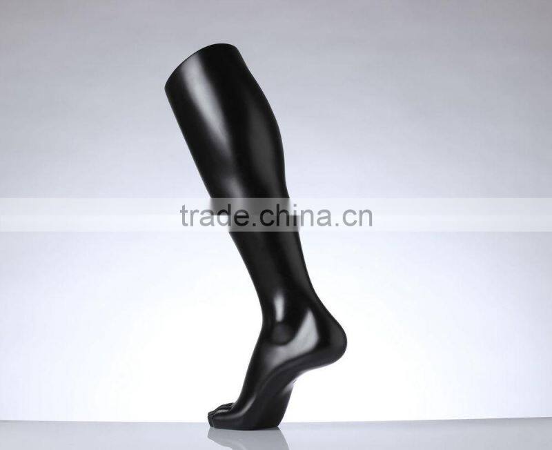 Black fiberglass male mannequin foot for sale
