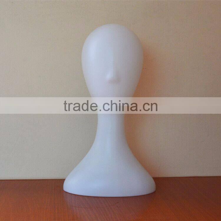 Plastic Female Mannequin Head Stand Model Dummy Shop Display