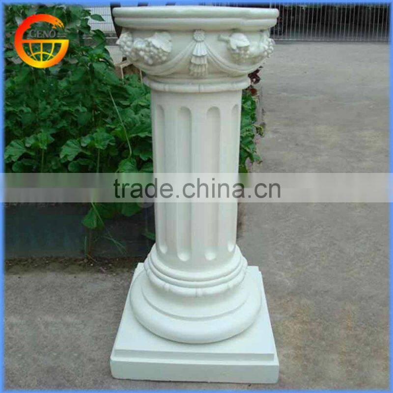 Hot sale garden fiber stone flower stand