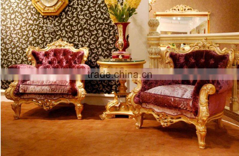 Luxury Antique Golden Living Room 4-door Display Cabinet/ French Style Classic Wooden Carving Wine Cabinet, Vitrine, Showcase