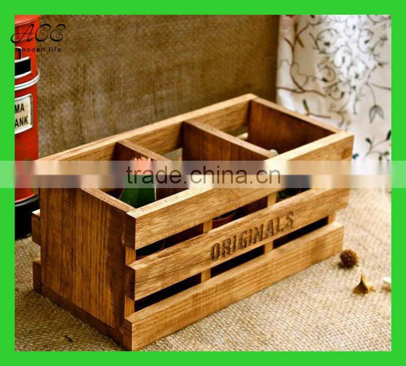 Vintage wooden box Rustic wooden box