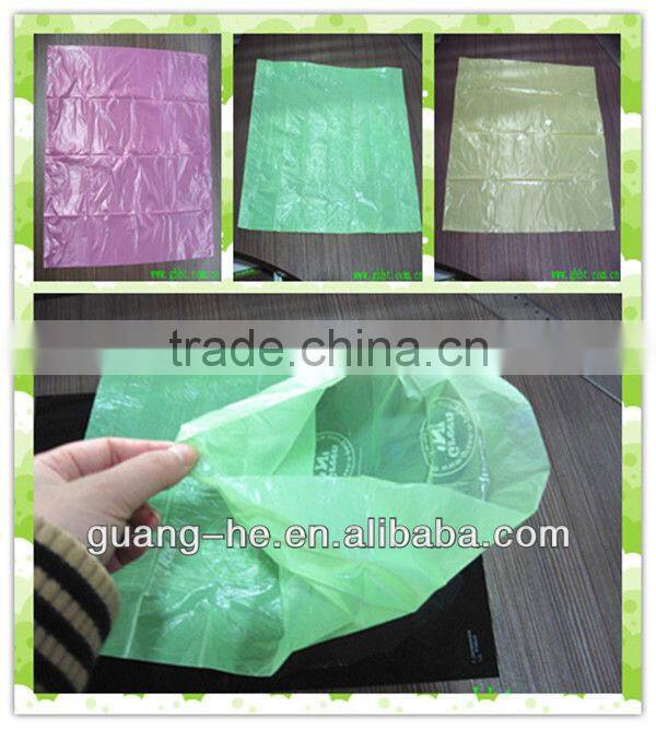 Eco-friendly disposable bag/100% biodegradable garbage bag/ trash bag,customized available