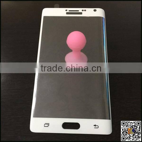 OEM retail package Arc Edge Tempered Glass Screen Protective Film For Samsung Note 4/Note Edge