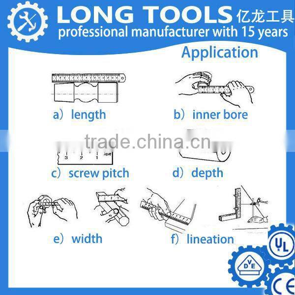 30cm hot sale graduated steel ruler use for measuring