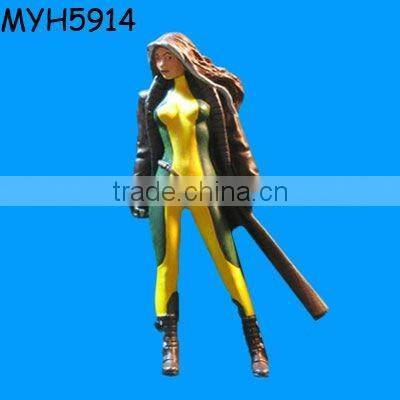 Collectible resin adult action figure