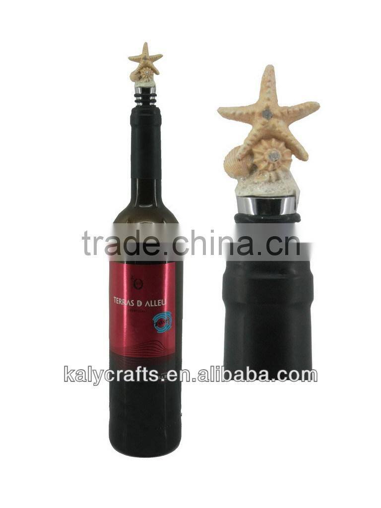 popular iris with crown wine stoppers