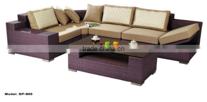 Modern Sofa BP-865 outdoor PE rattan wicker Leisure furniture
