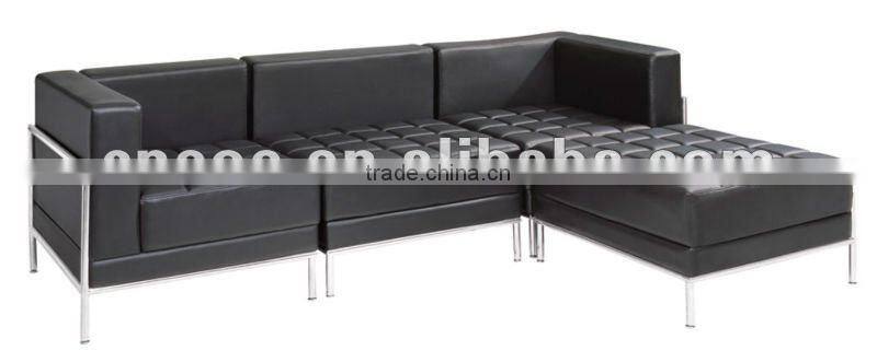 Living room PU big square stool ST8162
