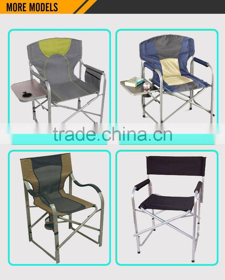 Outdoor metal frame director chair for camping picnic