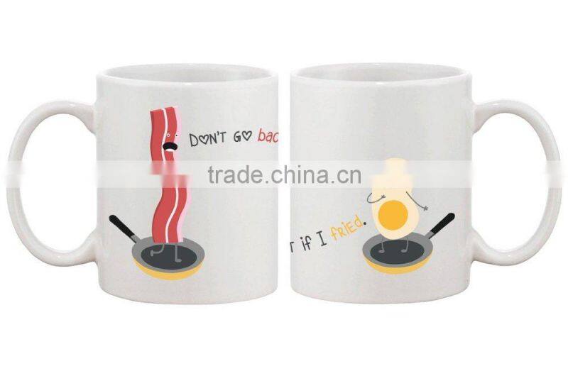 new item 11oz OEM coffee mugs with logo for promotional