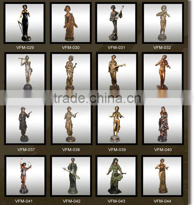 high quality music monkeys on bench statues