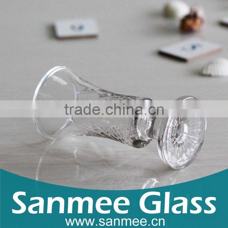 Orchid Patterm Mini Wine/ Liquor Glass Shot Glass