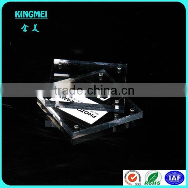 KM-VP44 Clear Acrylic Table Display Magnet Photo Frame A3 Size