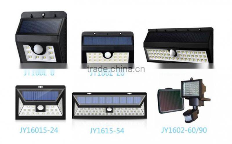 PIR sensor motion light bright outdoor garden led lights Solar Motion Activated Outdoor Wall Light