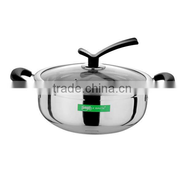 WX High Quality Stainless Steel Stock Pot/Sauce Pot/Hot Pot