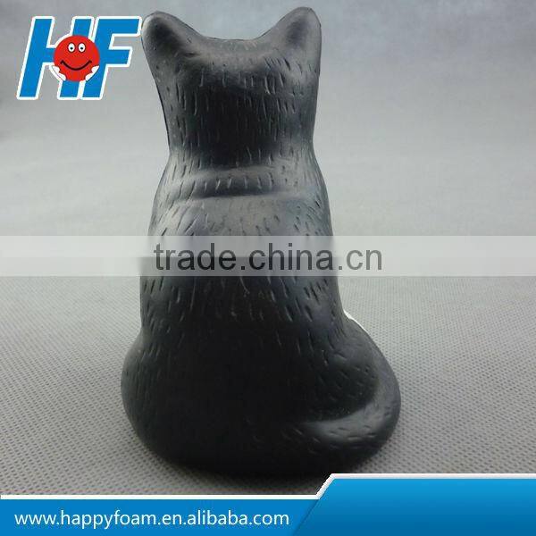 PU promotional cheap gifts cat stress toy