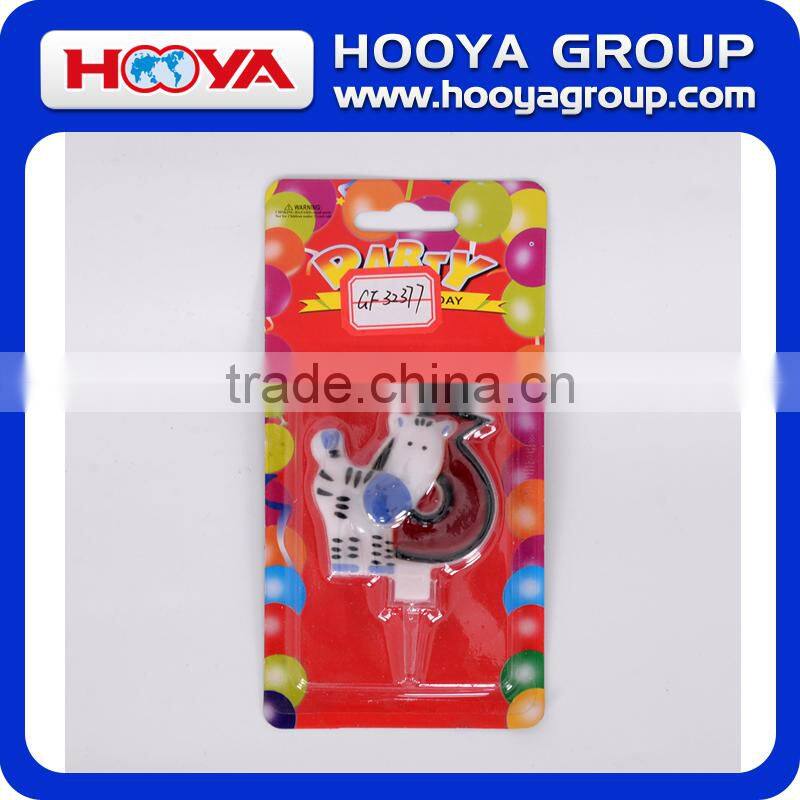 Animal shaped children birthday party digital candle