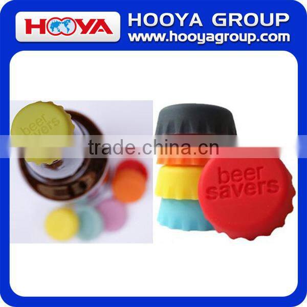 6 pcs beer saver reusable beer bottle lids silicone beer bottle cap