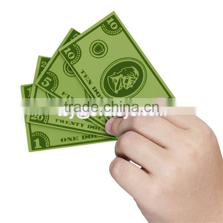 New design interactive pretend play wooden calculator toy cash register for children W10A063