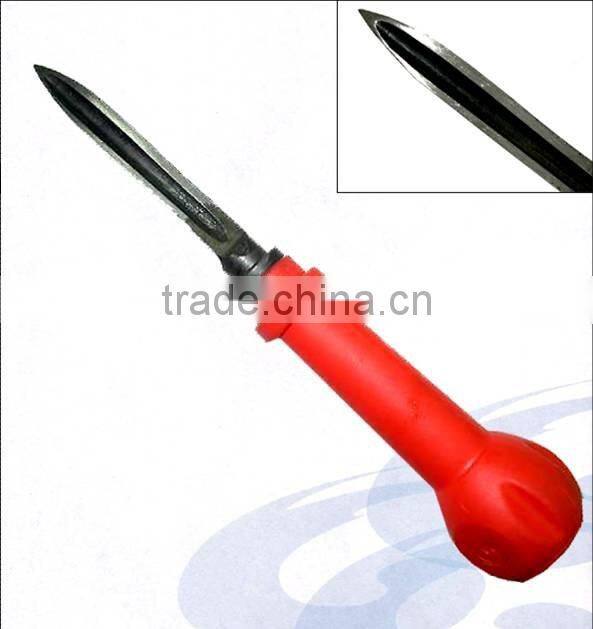 Arc Triple Edge Blade Deburring Hand Tool With Plastic Handle