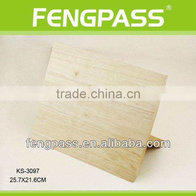 Colorful surface pp universal round knife block(371-389-476)