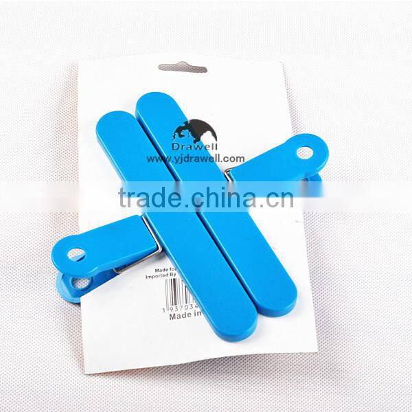 MC-3668 Custom Printed Large plastic 6" bag clip