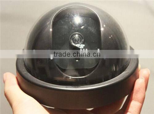 Red LED flash indoor Mock Dome Surveillance Camera