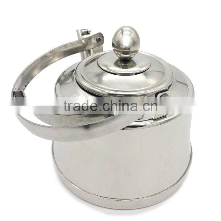 OEM factory supplier metal handle water kettle with tea infuser