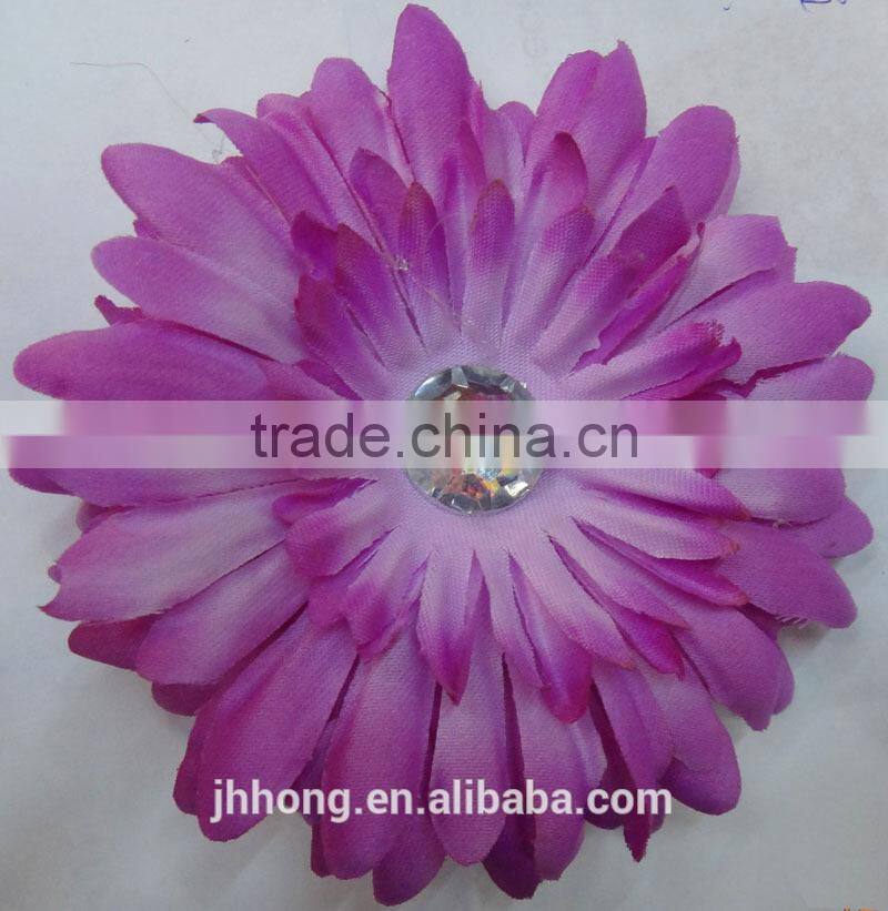 multicolor handmade gerbera daisy flower for girl hairband and hats decoration