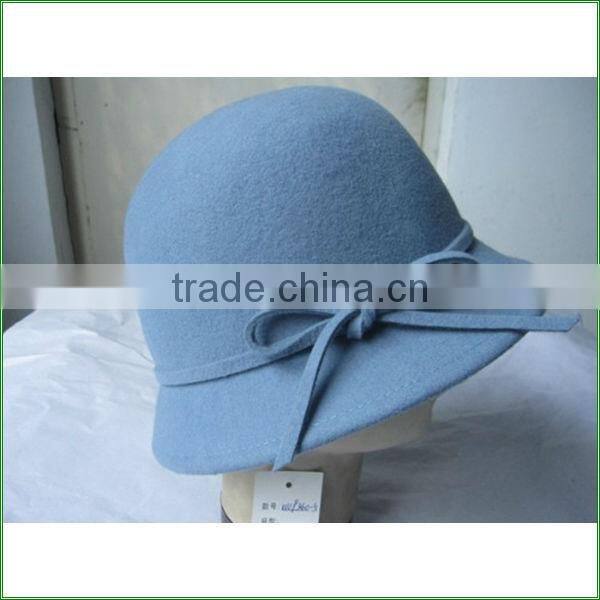 wool felt hat blank /womens wool felt hats/ cloche wool felt hat