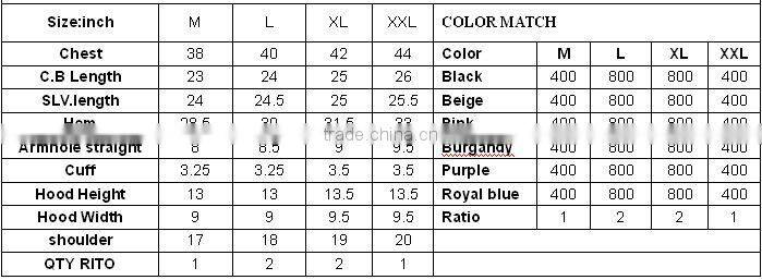 Stlye 016-19 Apparel Stock Cheap In-stock Ladies Hoody Jackets