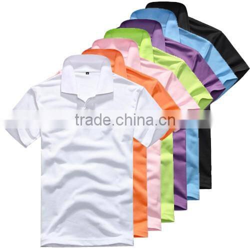 High Quality Custom Men's Boy Short Sleeve Golf Polo T-shirt Multi Colors polo shirt