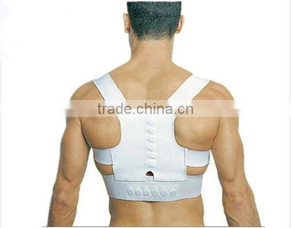 Cheap white Medicial Elastic Back Support