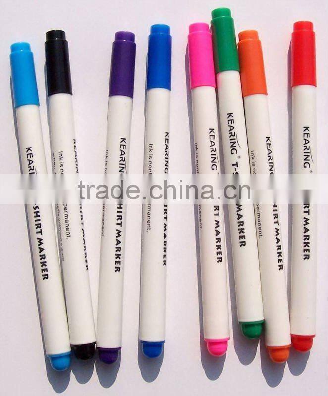 Kearing brand permanent t-shirt marker with 1.0mm fiber tip used for long time DIY drawing