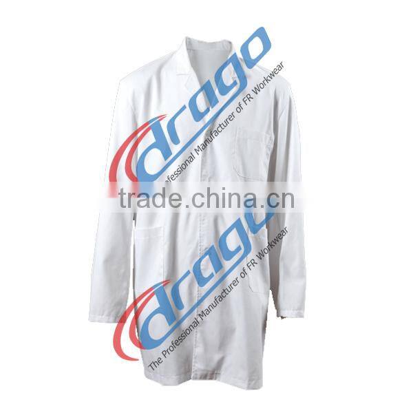 eco friendly twill 100% cotton medical lab coat