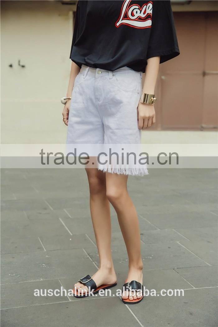 summer fashion design outdoor girls jean half pants china alibaba