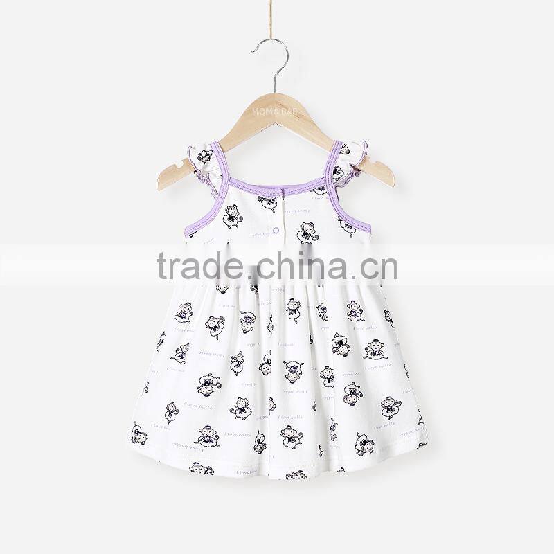 Mom and bab 2017 summer baby children clothes girl nice dress party wear factory price