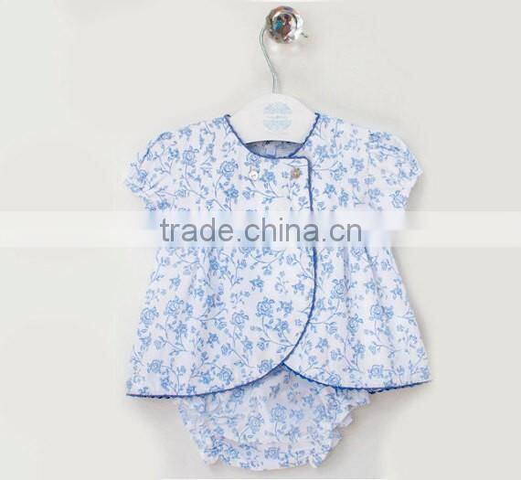 Wholesale Baby Girl Clothes Set For Printed Baby Clothes Romper