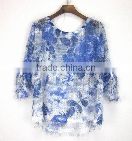 European lady loose fashion sweater