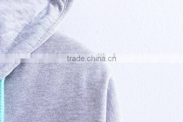 Plain Fleece Zipper Up Casual Hoodie Jacket For Men