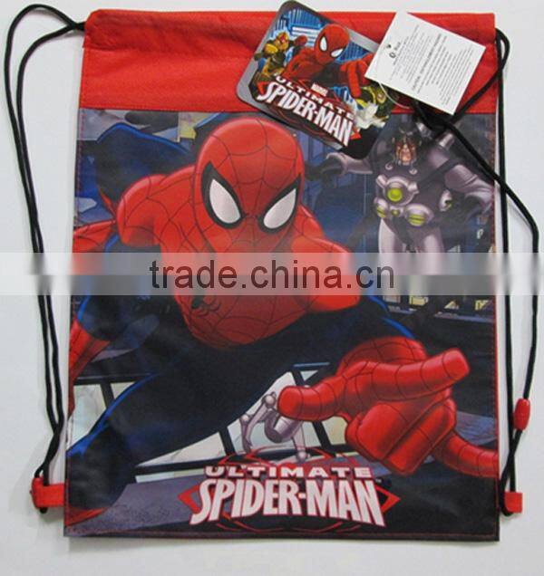 Super hero carton eco pp laminated non woven bag