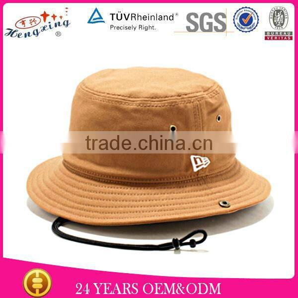 Wholesale Design Your Own Cool Custom Fishing Bucket Hat With String