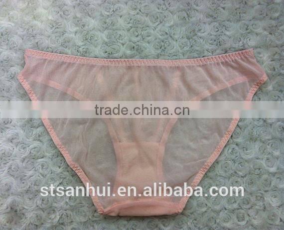 Simple Design Ladies transparent Panty Girls Panty Comfortable Women Briefs Panties